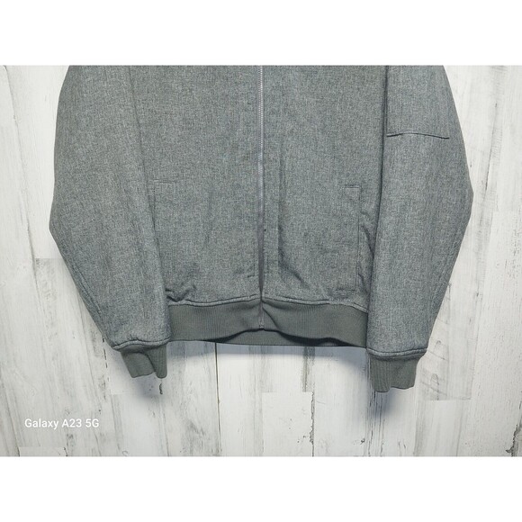 Tommy Hilfiger Men’s Gray Hooded Weather Resistant Jacket Size Small - Picture 2 of 8